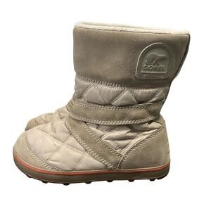 Sorel Womens' Cream Quilted Boots insulate 10